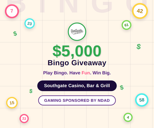 southgate 5k bingocard